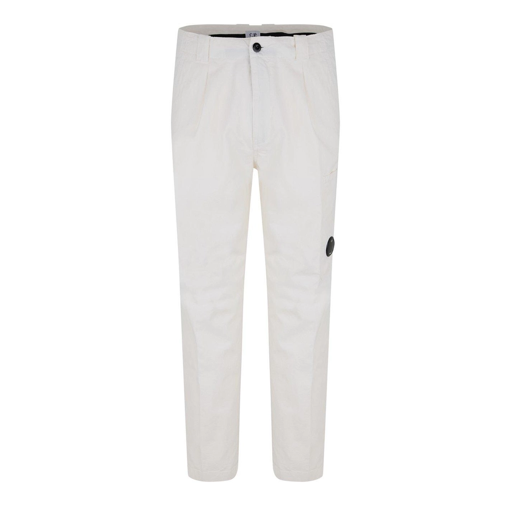 CP Company Pants Cargo Pant - Gauze White 103